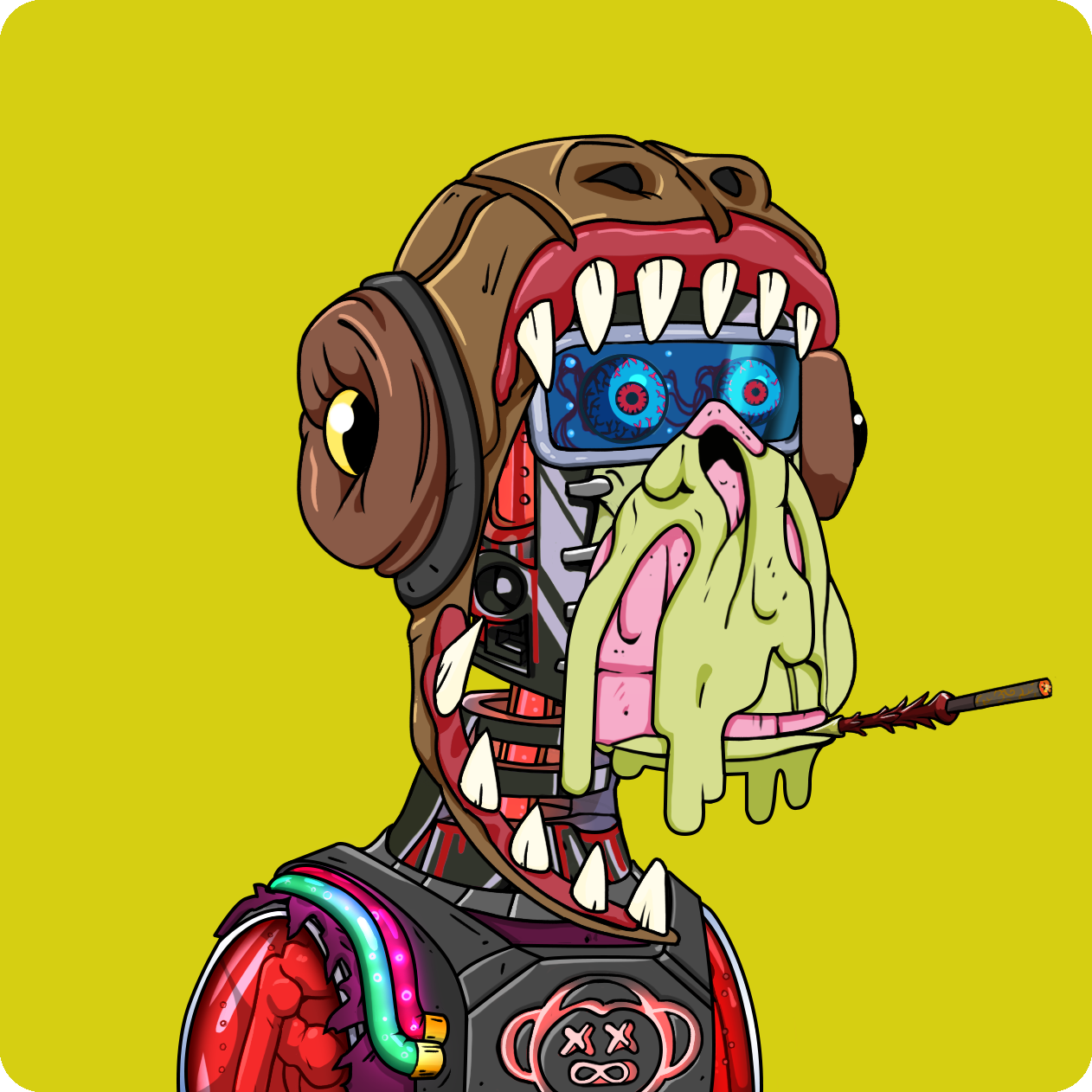 Yuga Labs - Mutant Ape Yacht Club - NFT # 1539