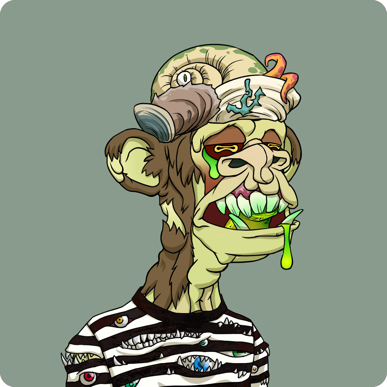 Yuga Labs - Mutant Ape Yacht Club - NFT # 8835