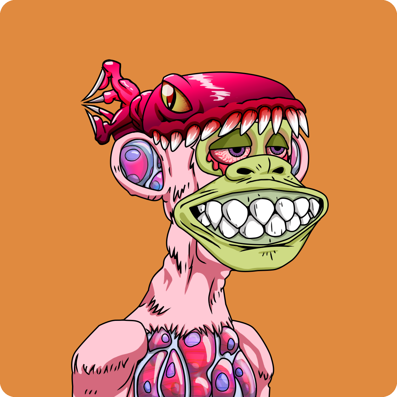 Yuga Labs - Mutant Ape Yacht Club - NFT # 27008