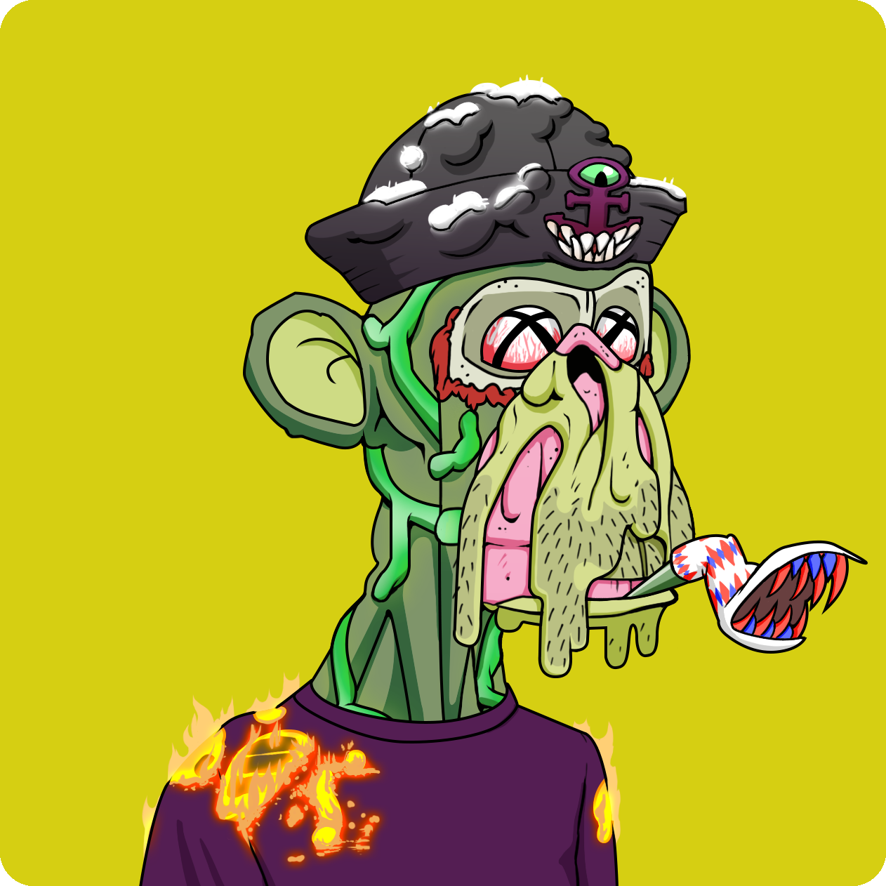 Yuga Labs - Mutant Ape Yacht Club - NFT # 9751