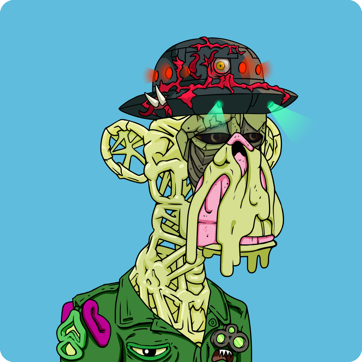 Yuga Labs - Mutant Ape Yacht Club - NFT # 22074