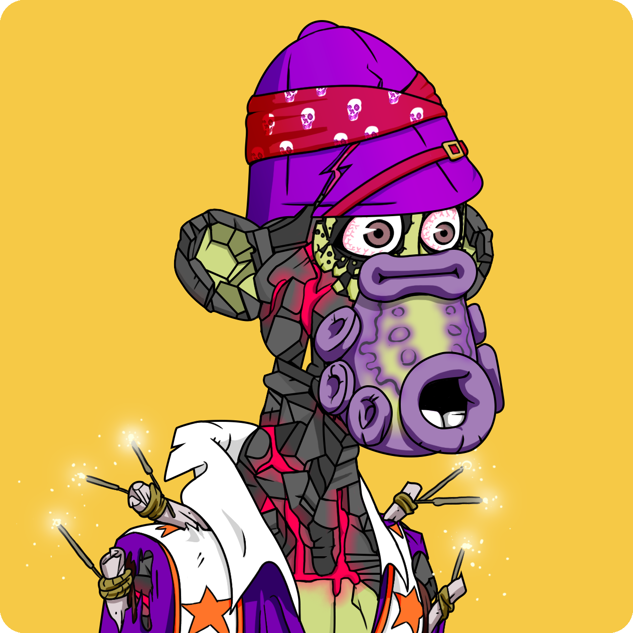 Yuga Labs - Mutant Ape Yacht Club - NFT # 2325