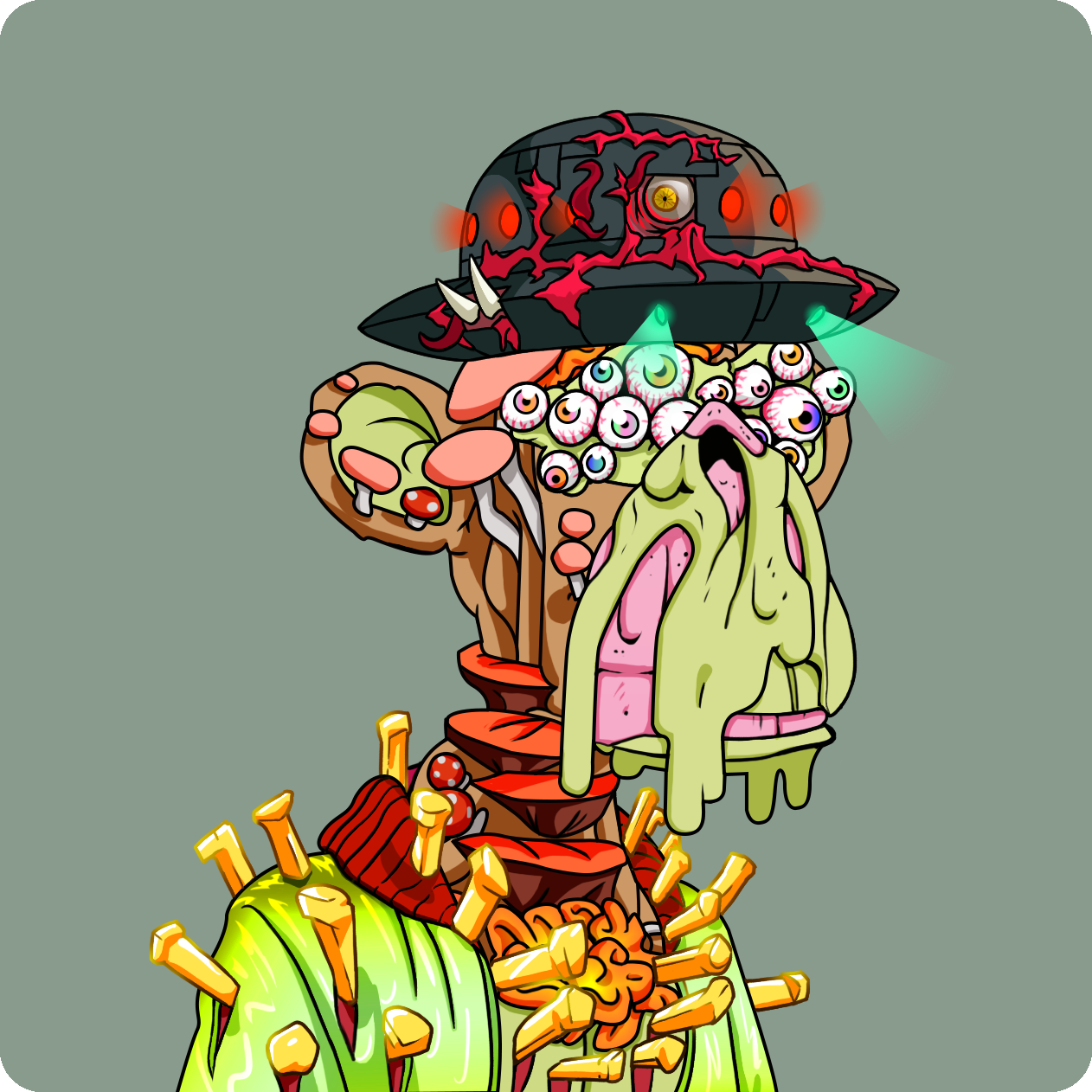 Yuga Labs - Mutant Ape Yacht Club - NFT # 1601