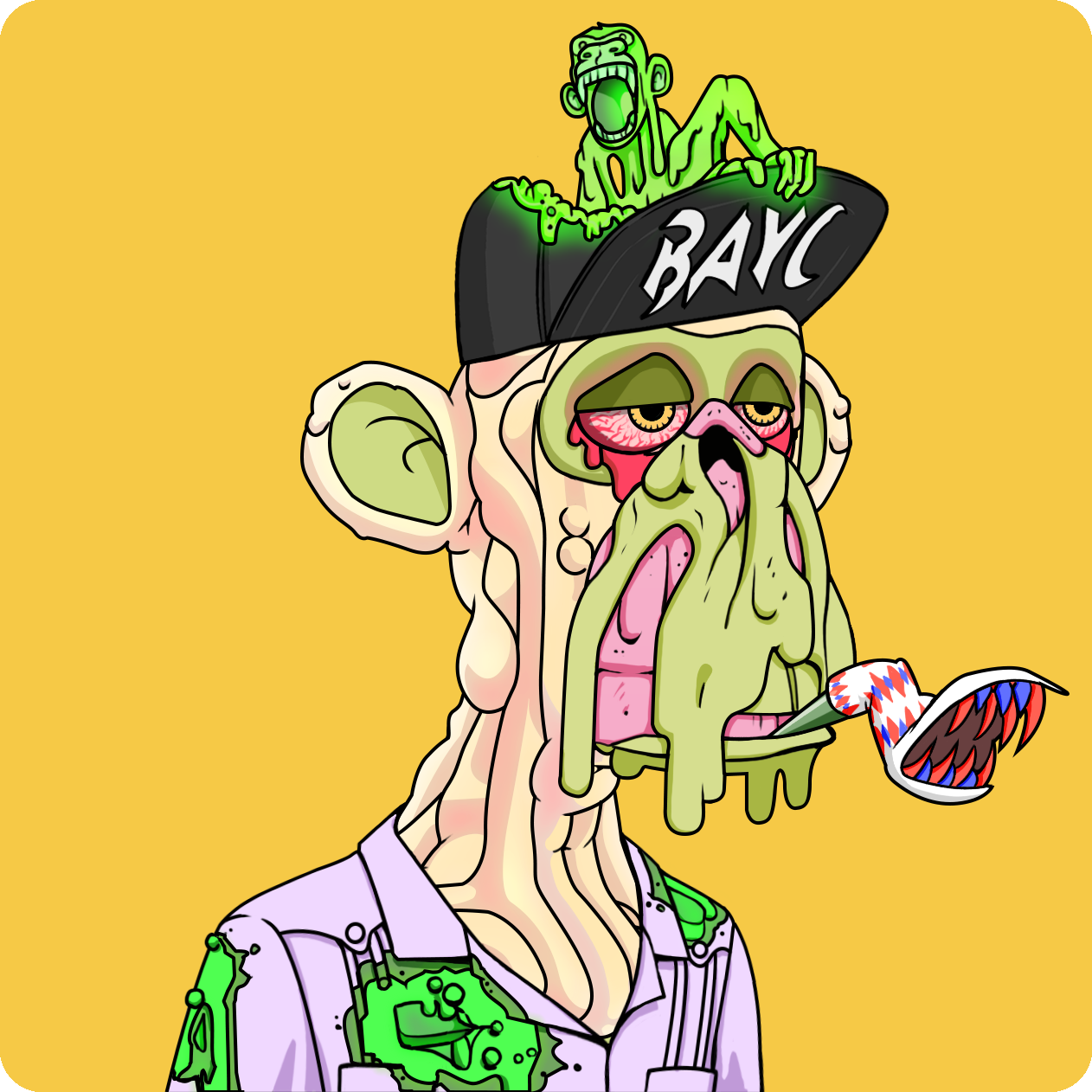 Yuga Labs - Mutant Ape Yacht Club - NFT # 27916