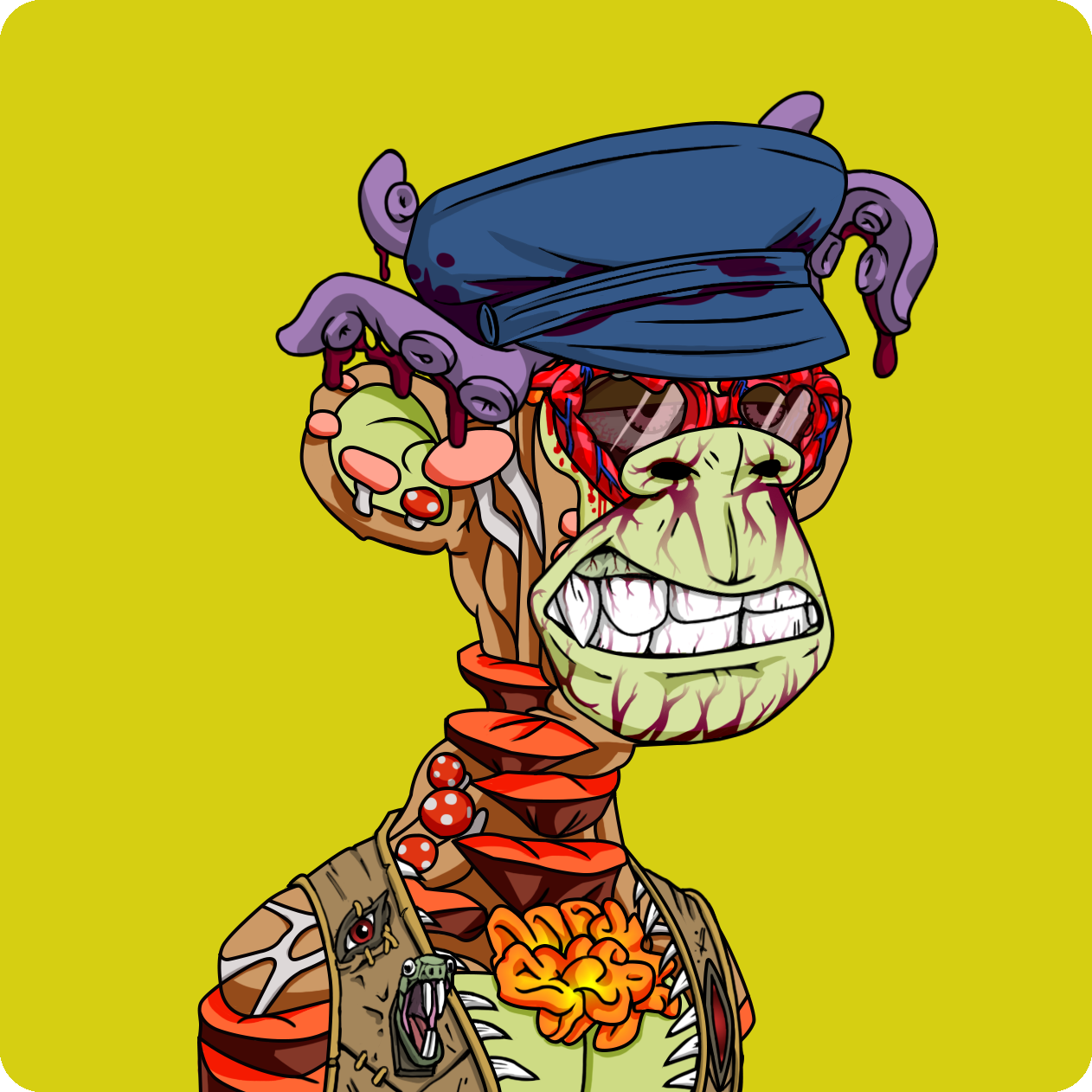 Yuga Labs - Mutant Ape Yacht Club - NFT # 25346