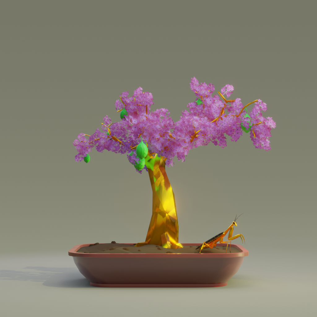 ZENFT Garden Society - Bonsai - Bonsai #8669 - NFT # 8669