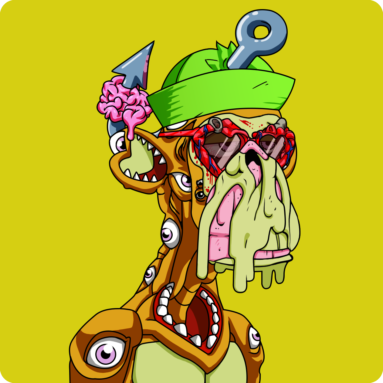 Yuga Labs - Mutant Ape Yacht Club - NFT # 25466