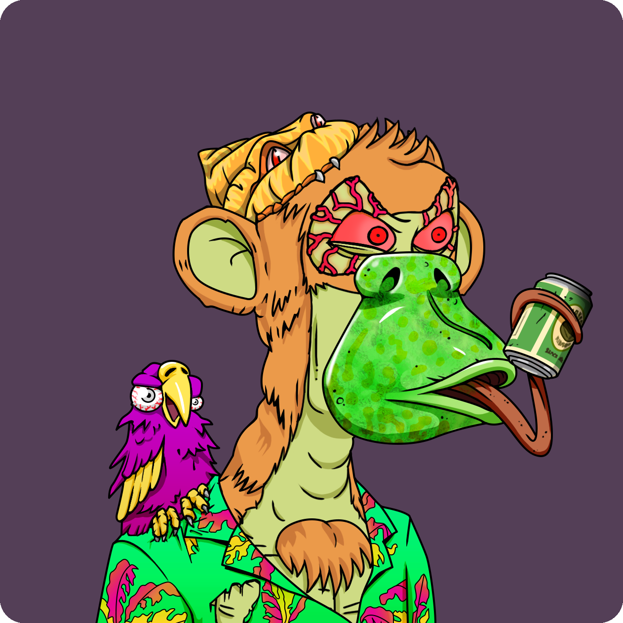 Yuga Labs - Mutant Ape Yacht Club - NFT # 4784