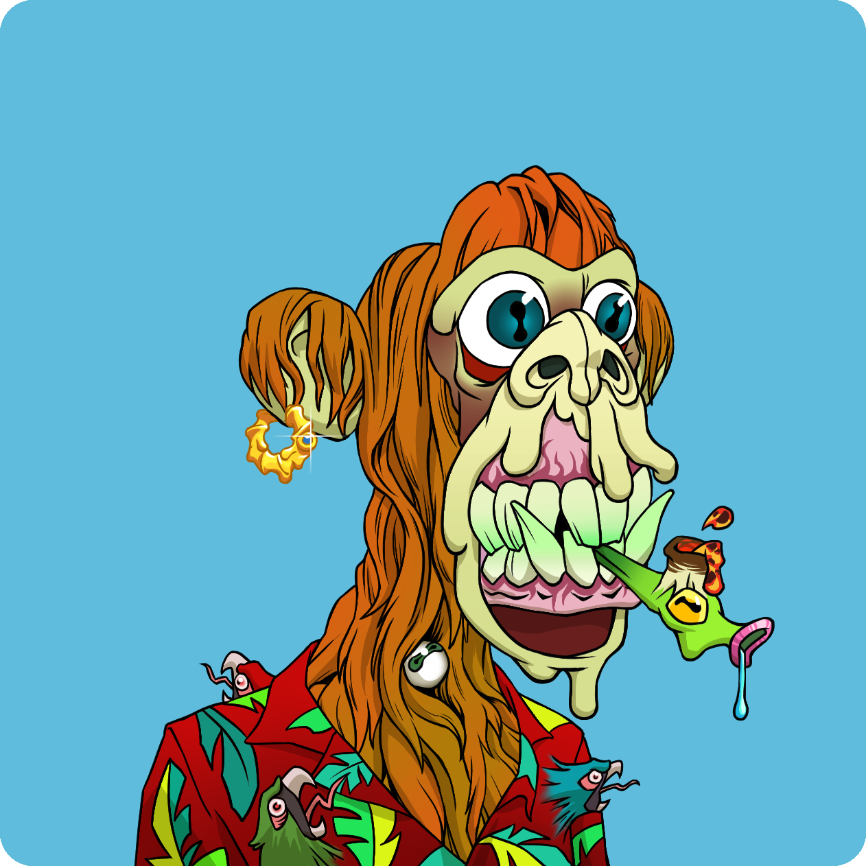 Yuga Labs - Mutant Ape Yacht Club - NFT # 10613