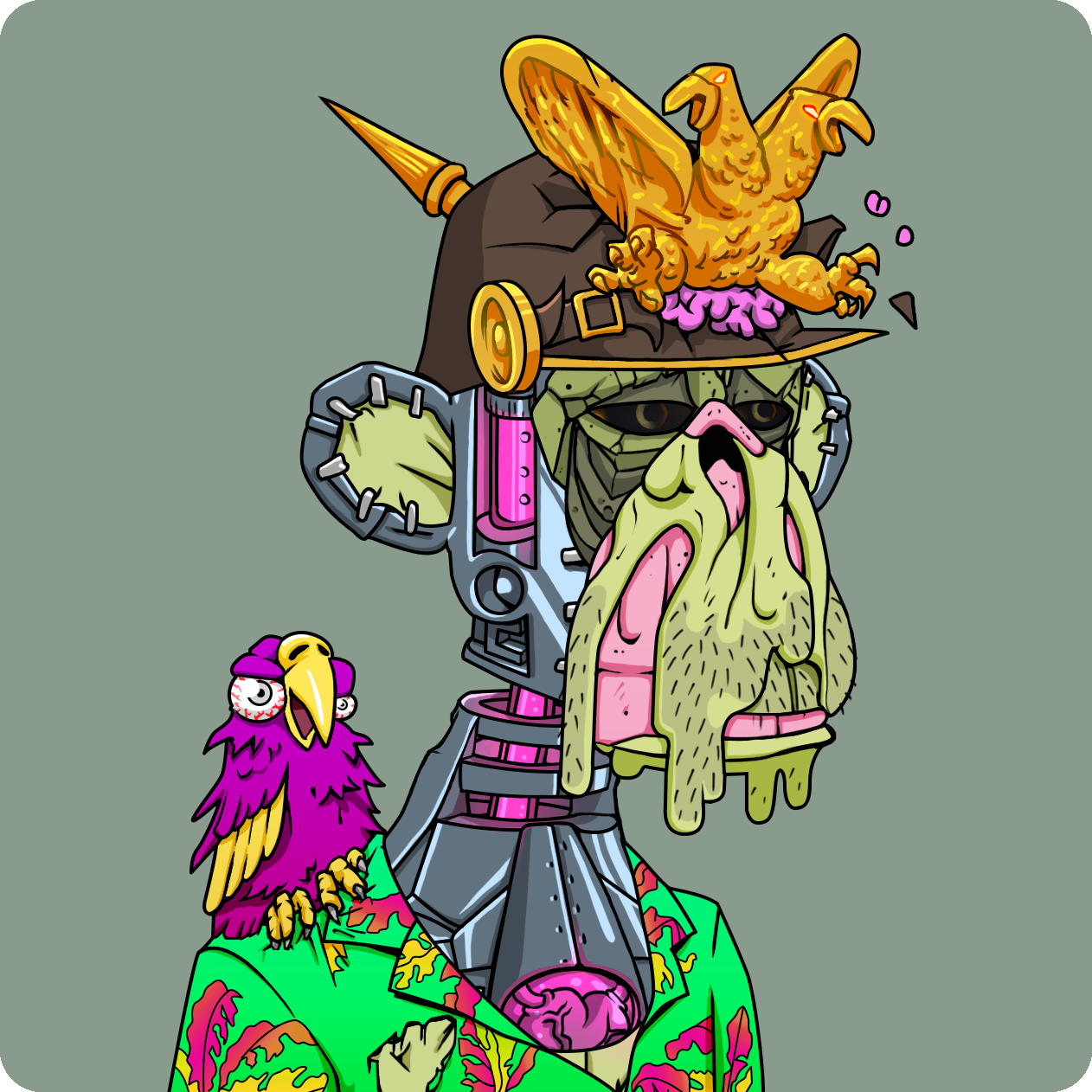 Yuga Labs - Mutant Ape Yacht Club - NFT # 15812