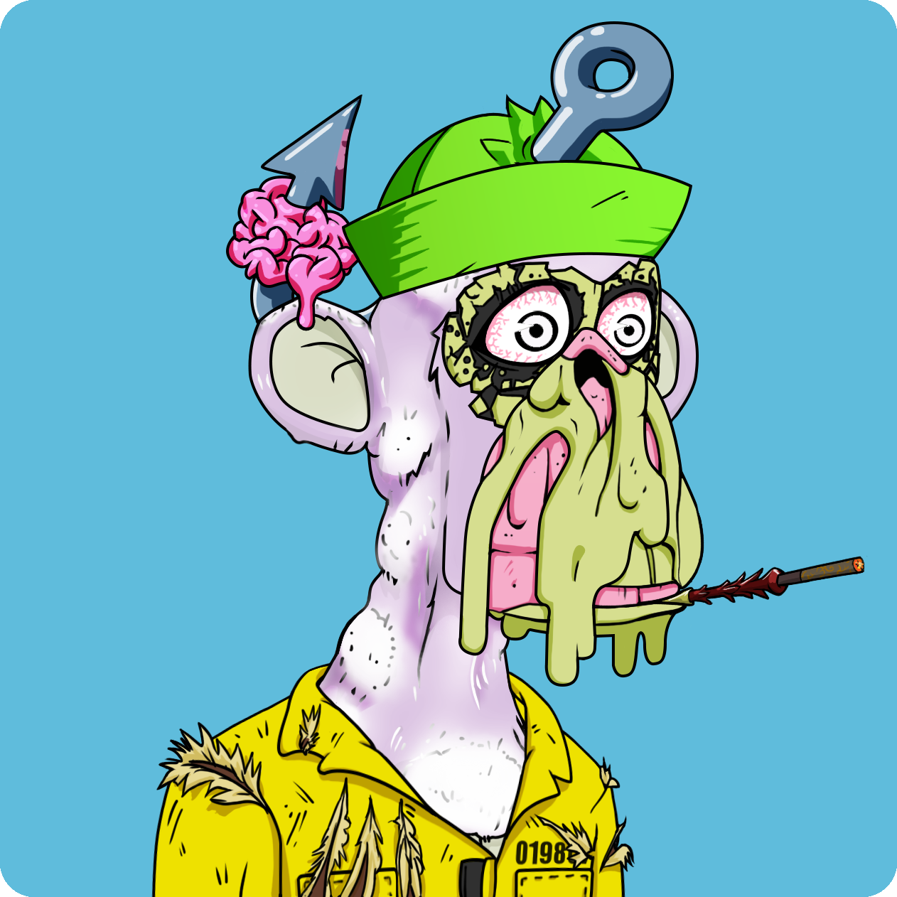 Yuga Labs - Mutant Ape Yacht Club - NFT # 18450