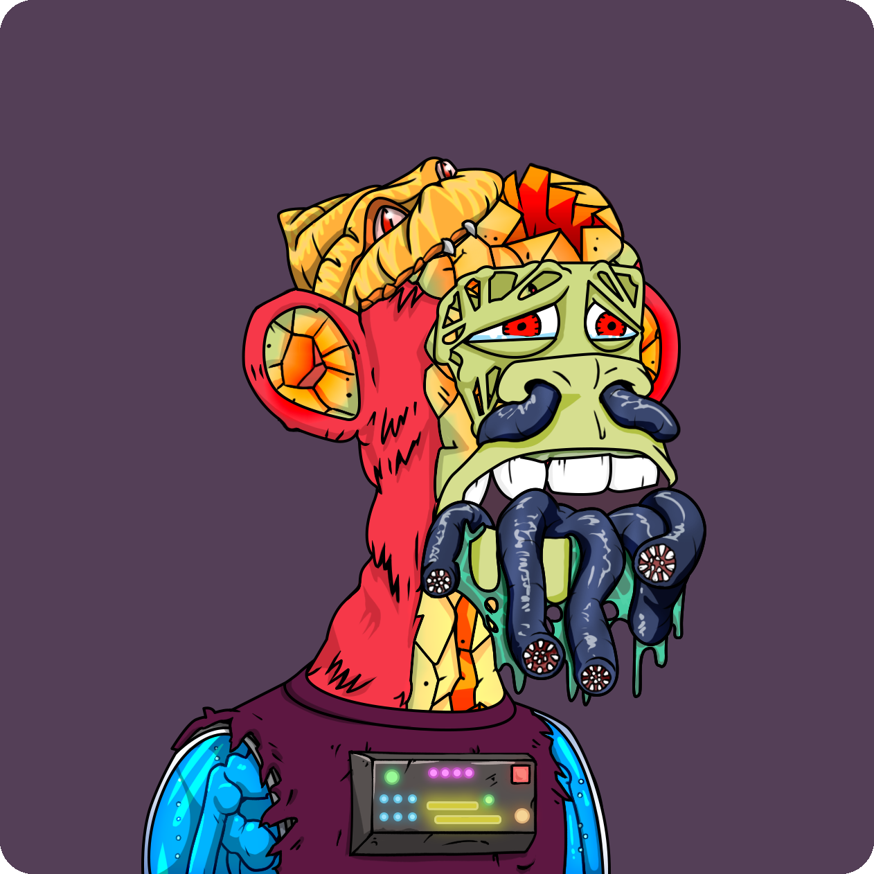 Yuga Labs - Mutant Ape Yacht Club - NFT # 7212