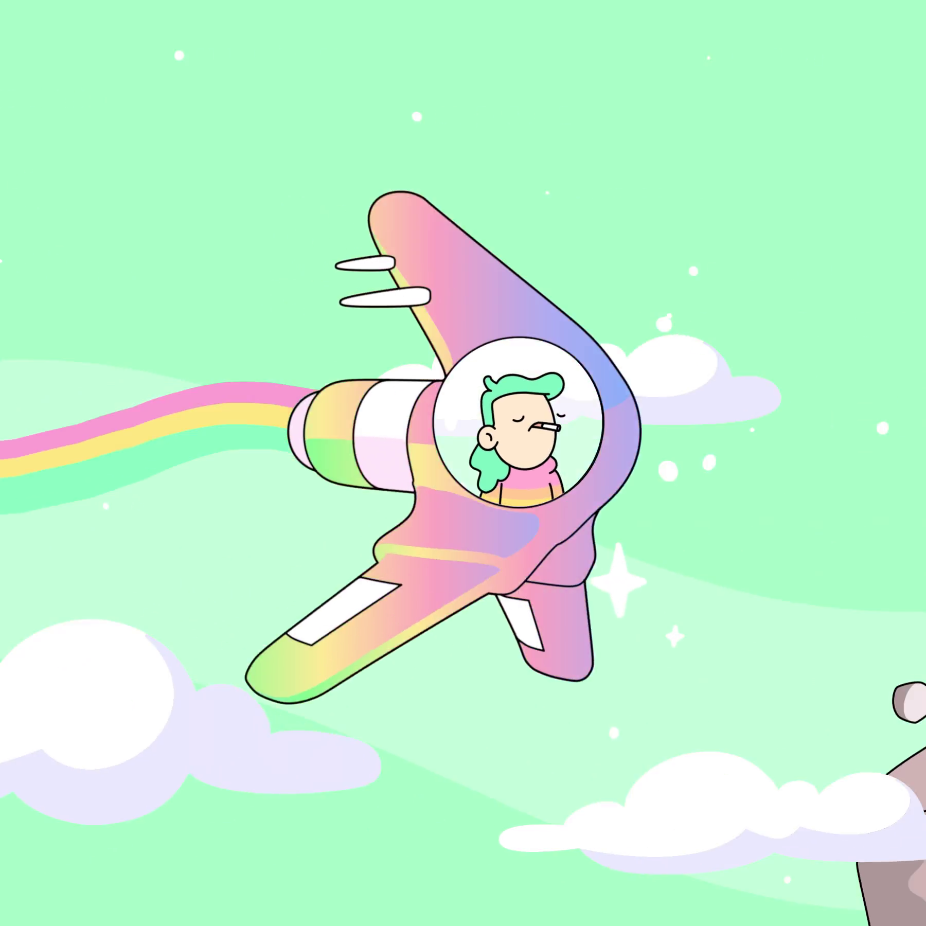 The Doodles Founders - Space Doodles - Space Doodle #496 - NFT # 496