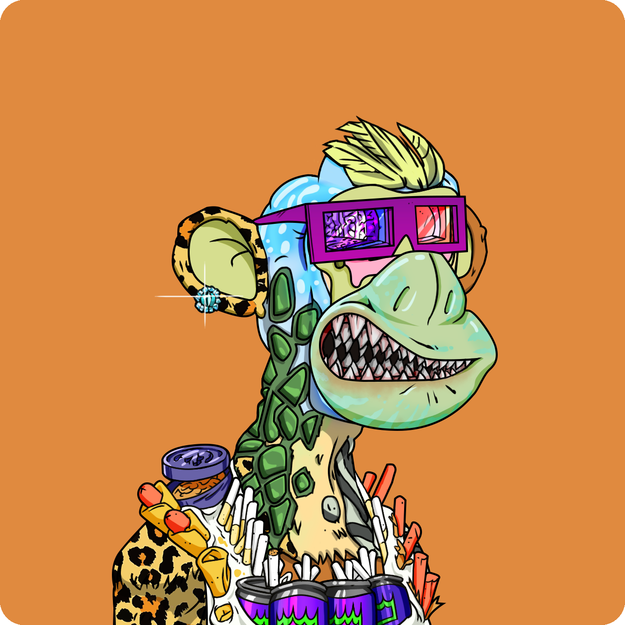 Yuga Labs - Mutant Ape Yacht Club - NFT # 10028