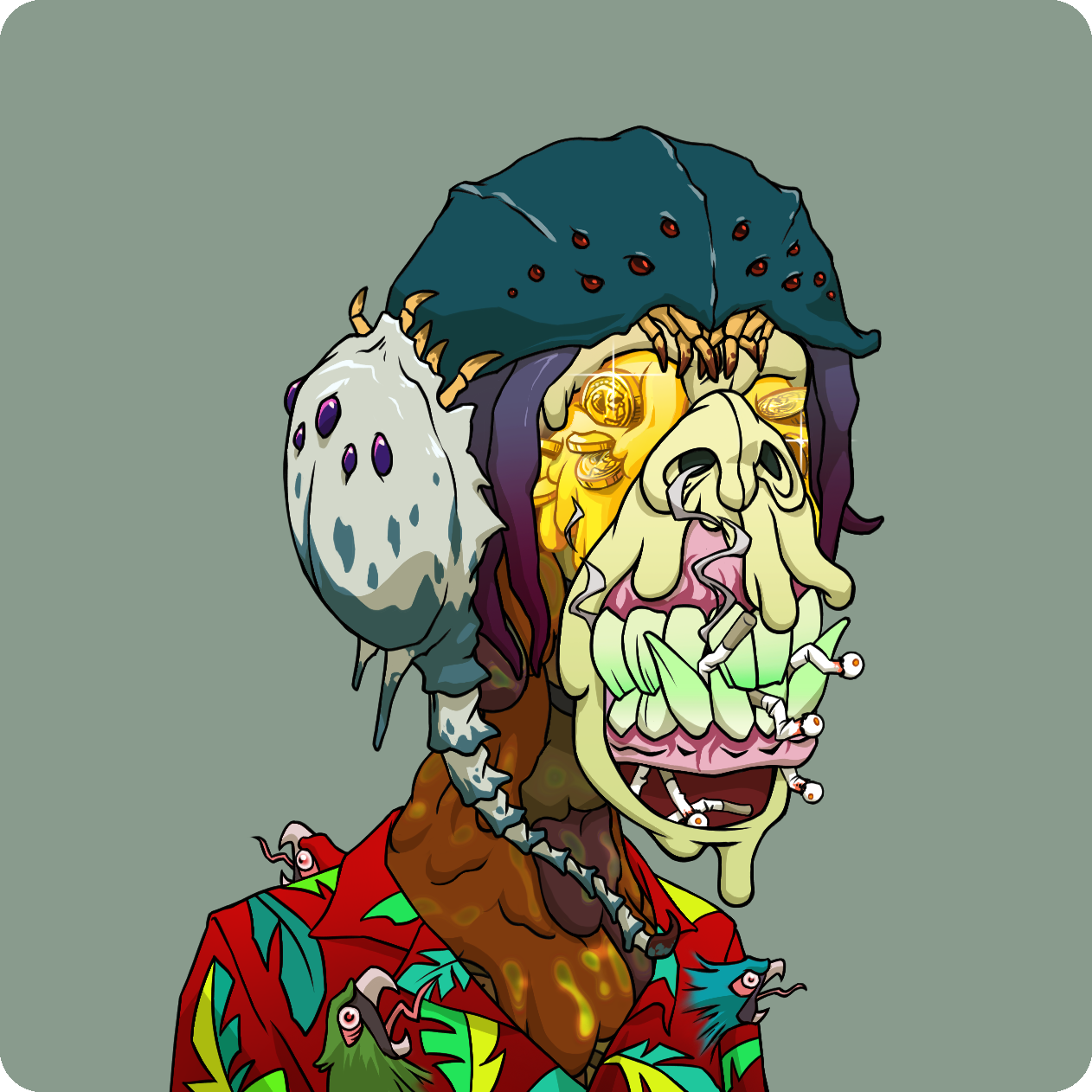 Yuga Labs - Mutant Ape Yacht Club - NFT # 25735