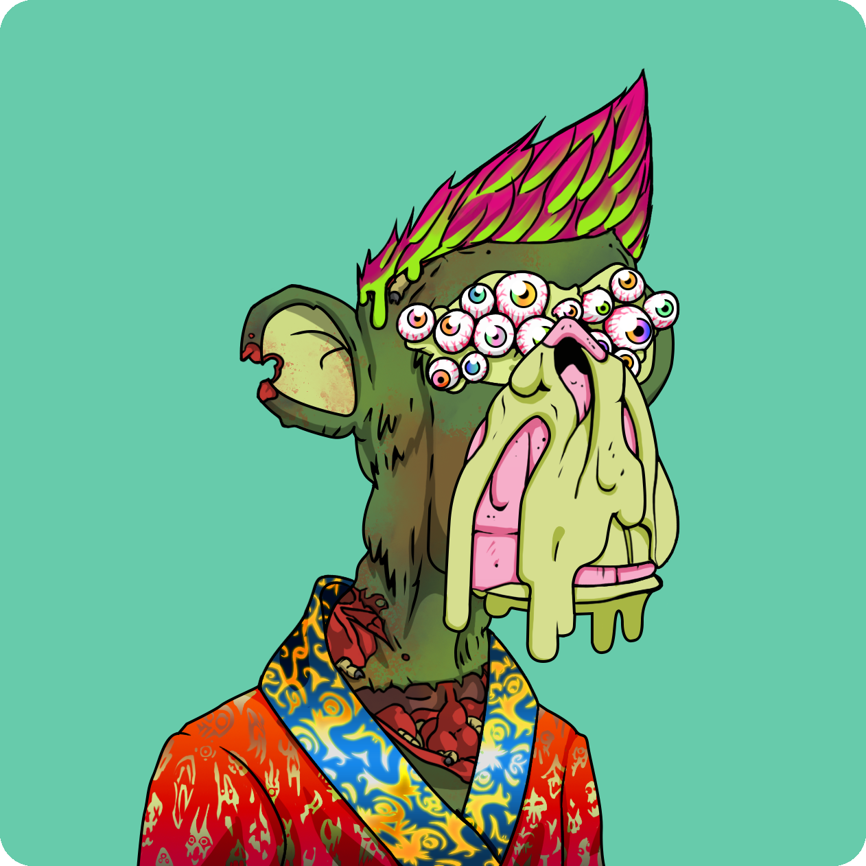 Yuga Labs - Mutant Ape Yacht Club - NFT # 520