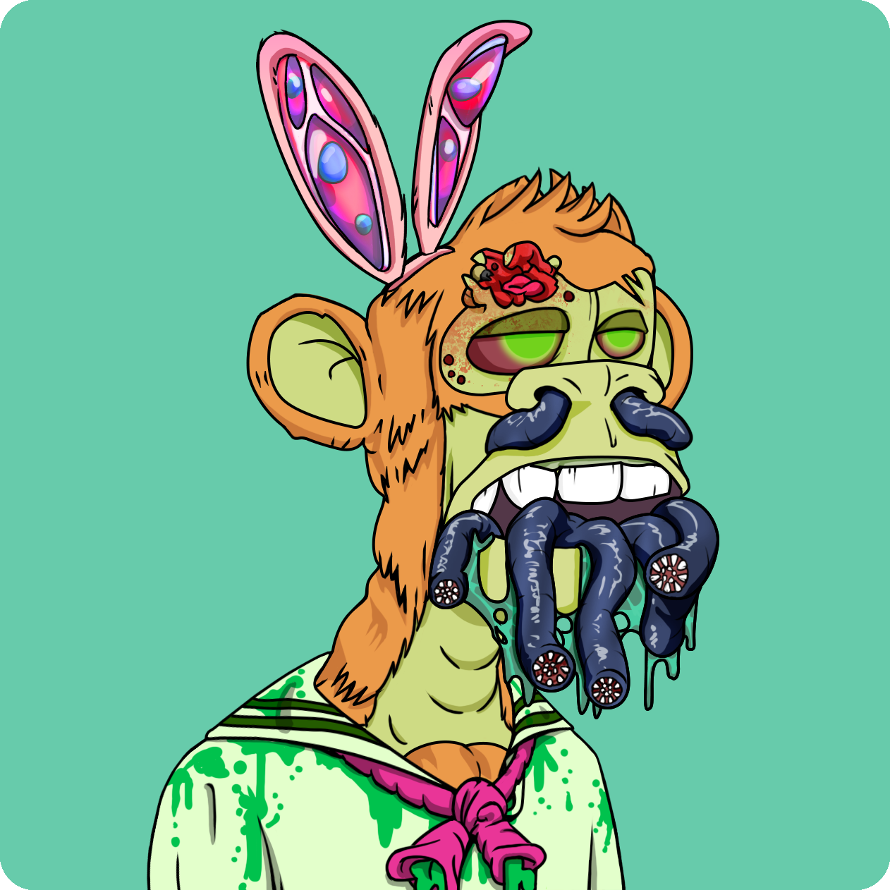 Yuga Labs - Mutant Ape Yacht Club - NFT # 8663