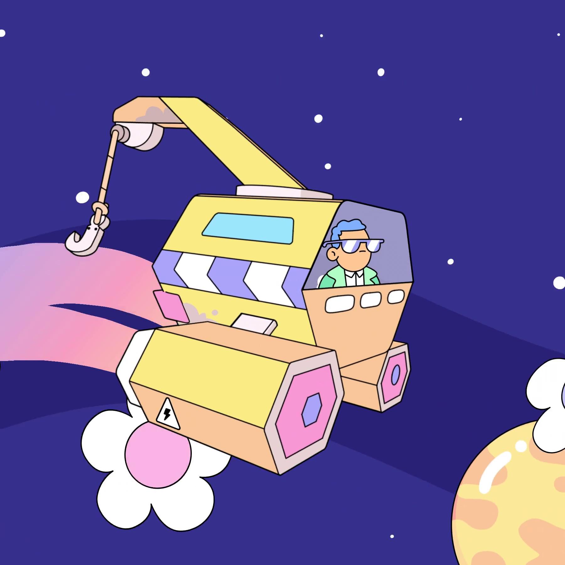 The Doodles Founders - Space Doodles - Space Doodle #346 - NFT # 346