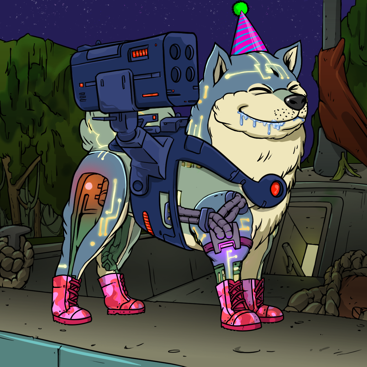 Yuga Labs - Bored Ape Kennel Club - NFT # 7206