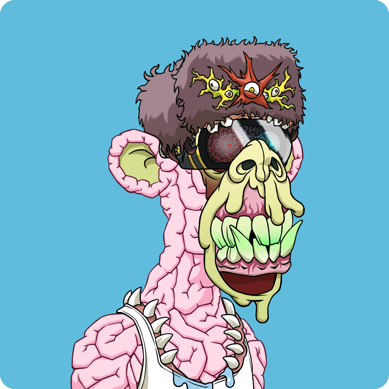 Yuga Labs - Mutant Ape Yacht Club - NFT # 4408