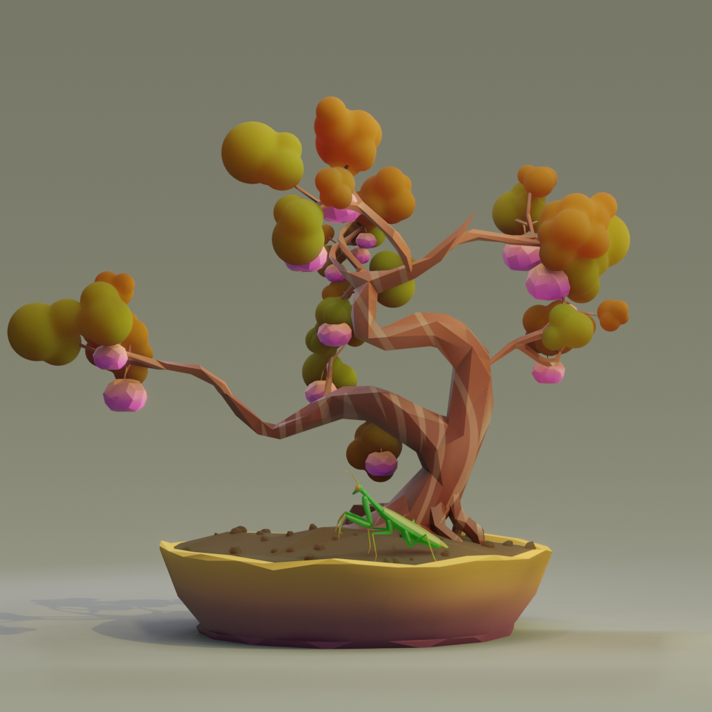 ZENFT Garden Society - Bonsai - Bonsai #8872 - NFT # 8872