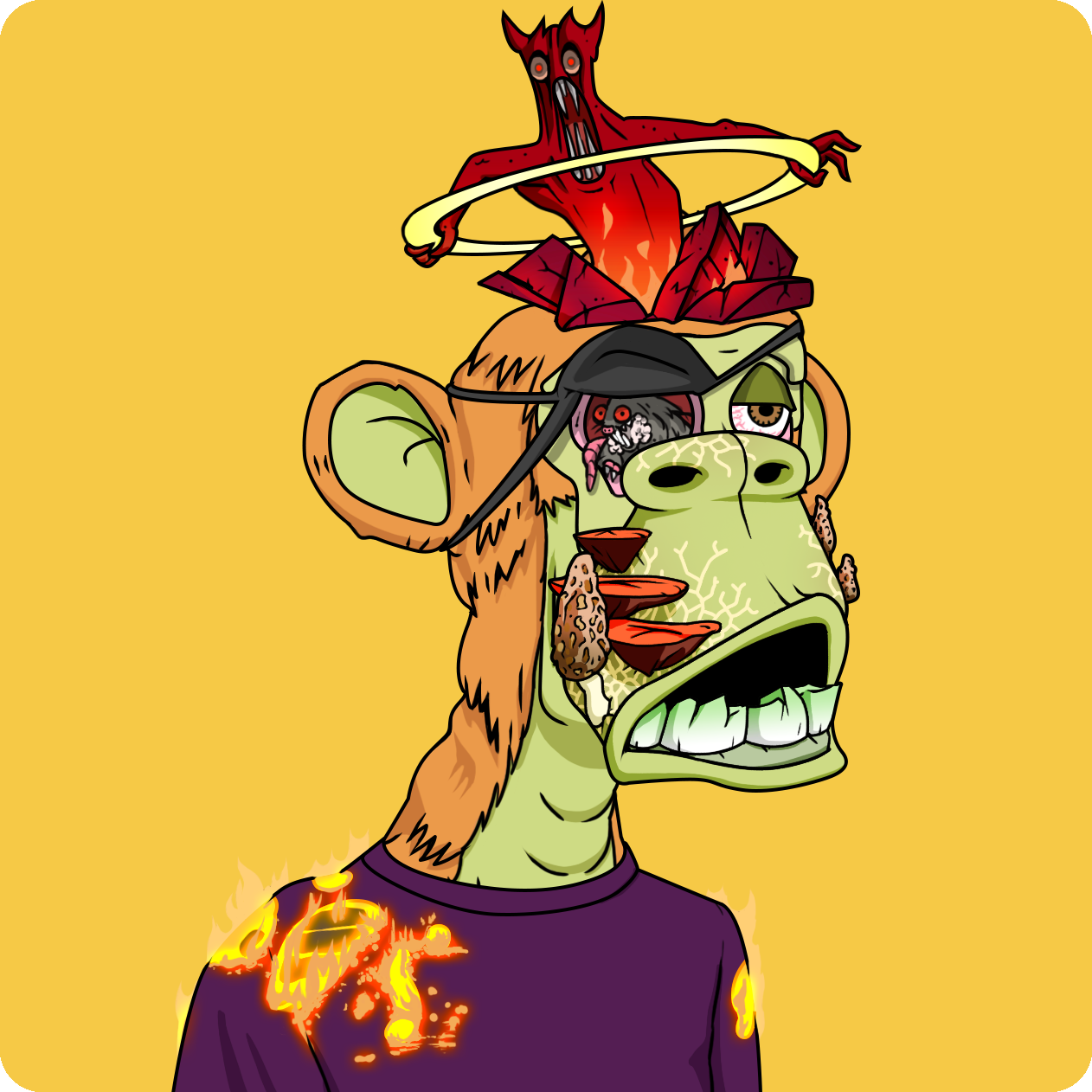 Yuga Labs - Mutant Ape Yacht Club - NFT # 8642