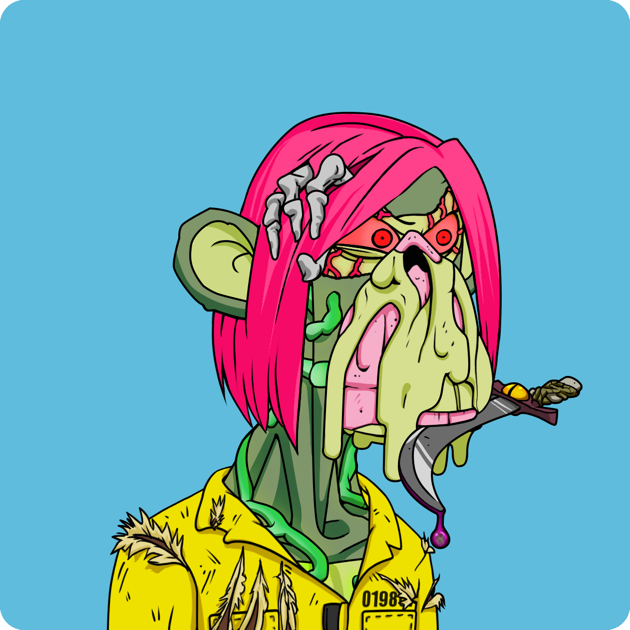 Yuga Labs - Mutant Ape Yacht Club - NFT # 21738