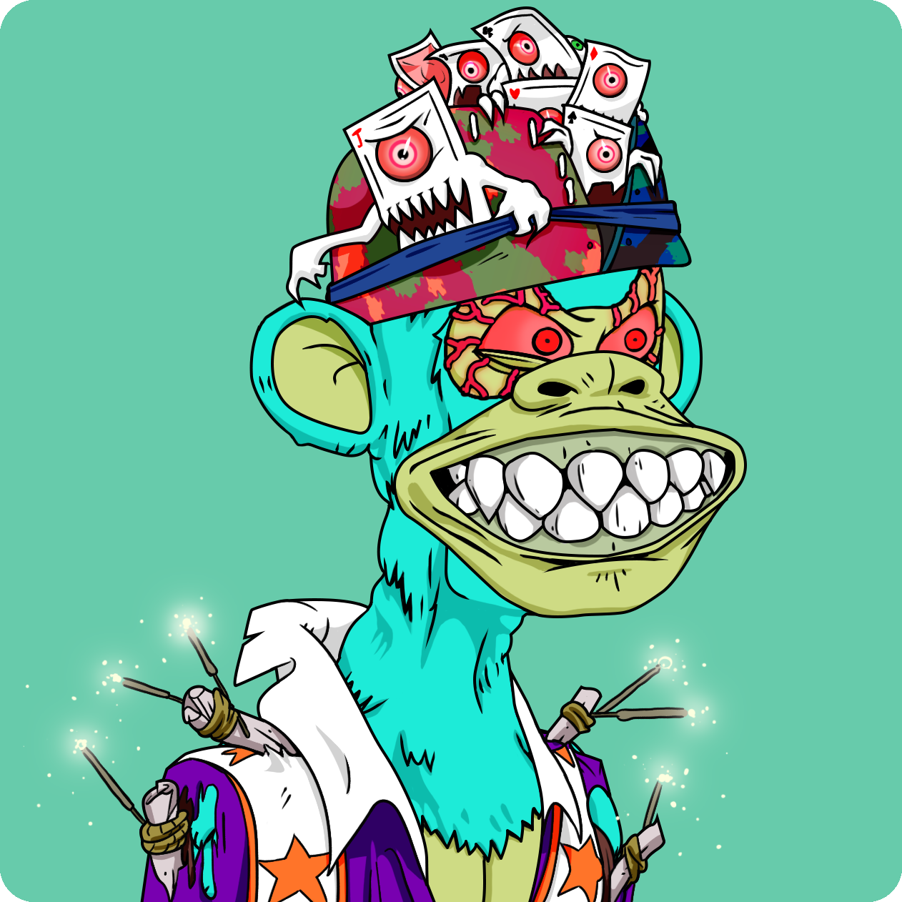 Yuga Labs - Mutant Ape Yacht Club - NFT # 7229