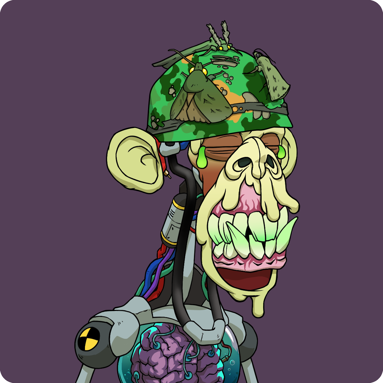 Yuga Labs - Mutant Ape Yacht Club - NFT # 2634