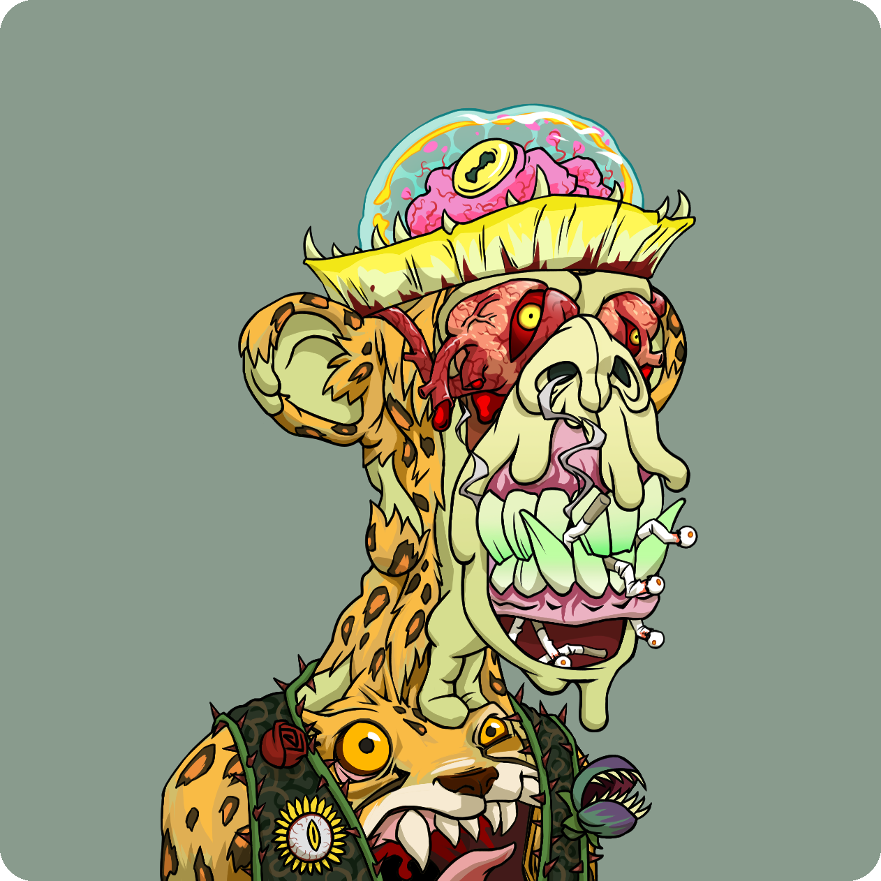 Yuga Labs - Mutant Ape Yacht Club - NFT # 12815