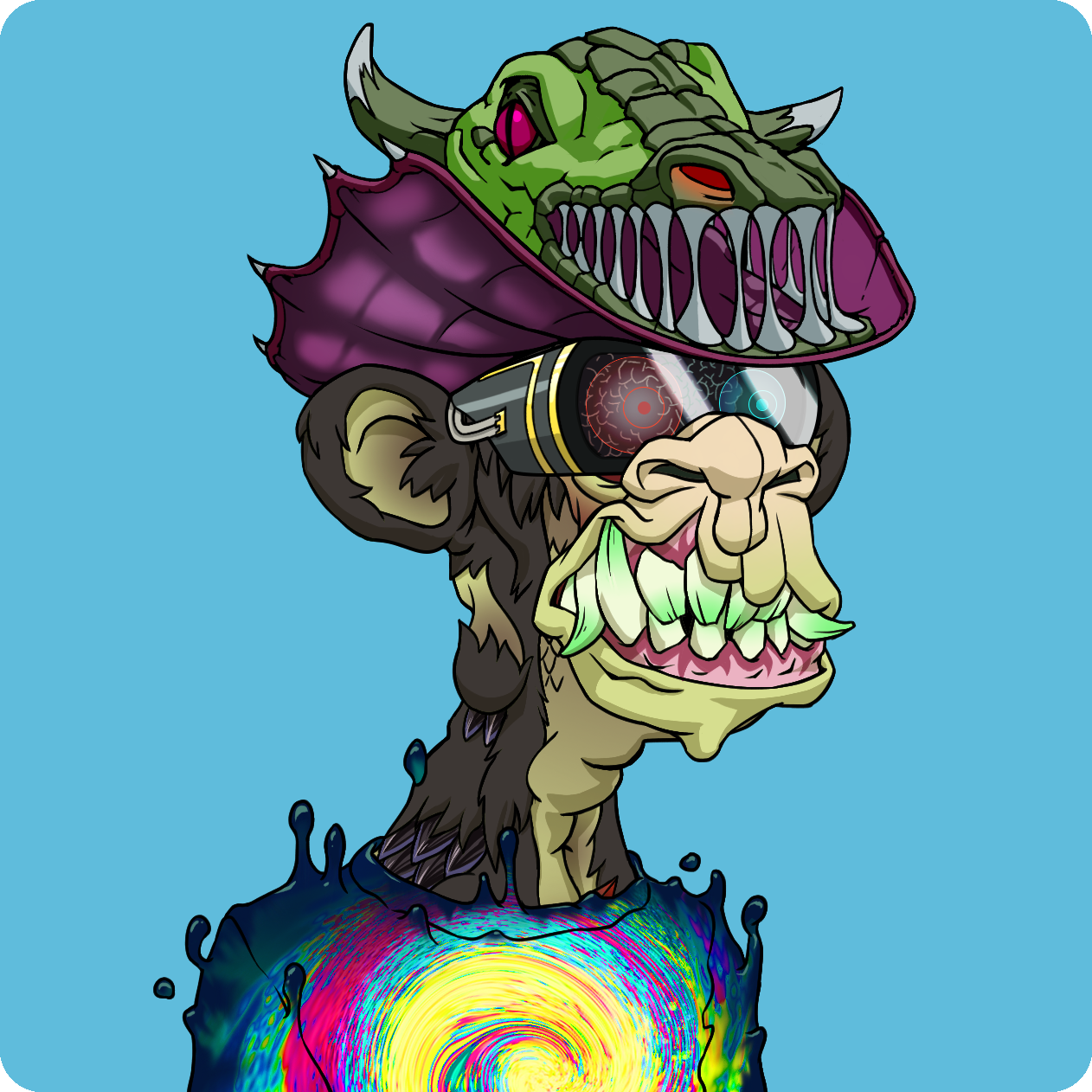 Yuga Labs - Mutant Ape Yacht Club - NFT # 5458