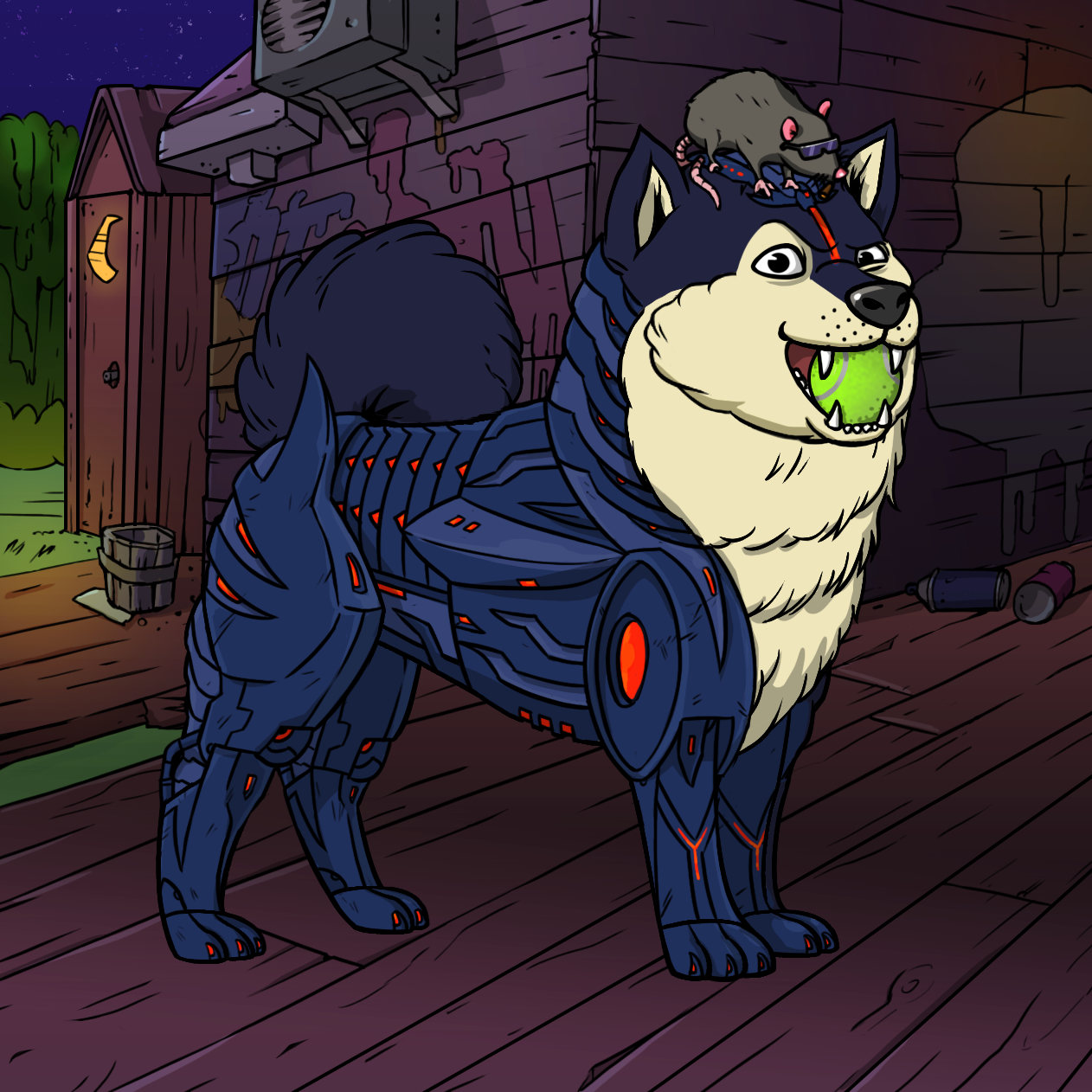 Yuga Labs - Bored Ape Kennel Club - NFT # 4886