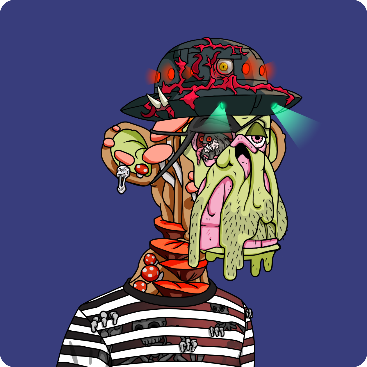 Yuga Labs - Mutant Ape Yacht Club - NFT # 3058