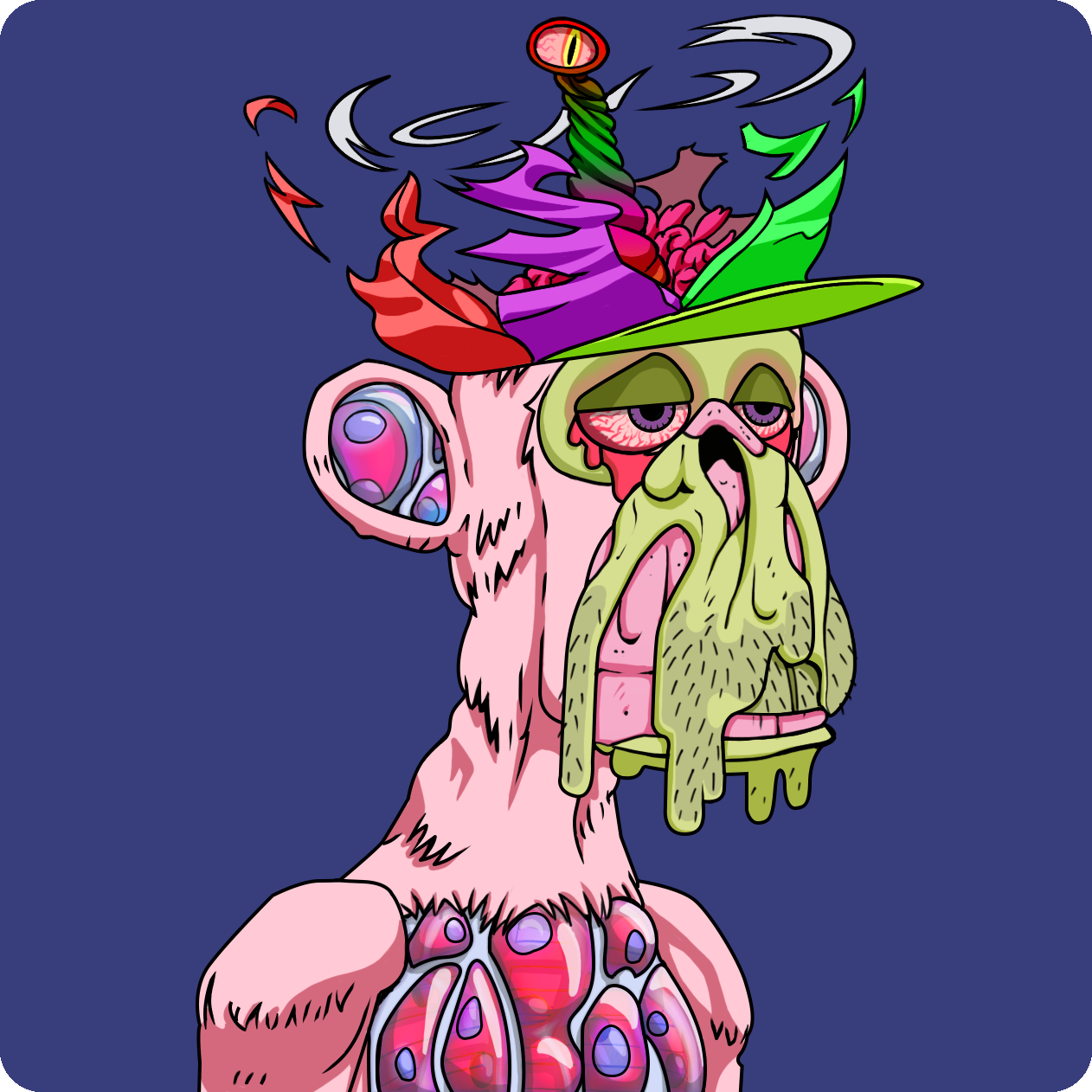 Yuga Labs - Mutant Ape Yacht Club - NFT # 29672