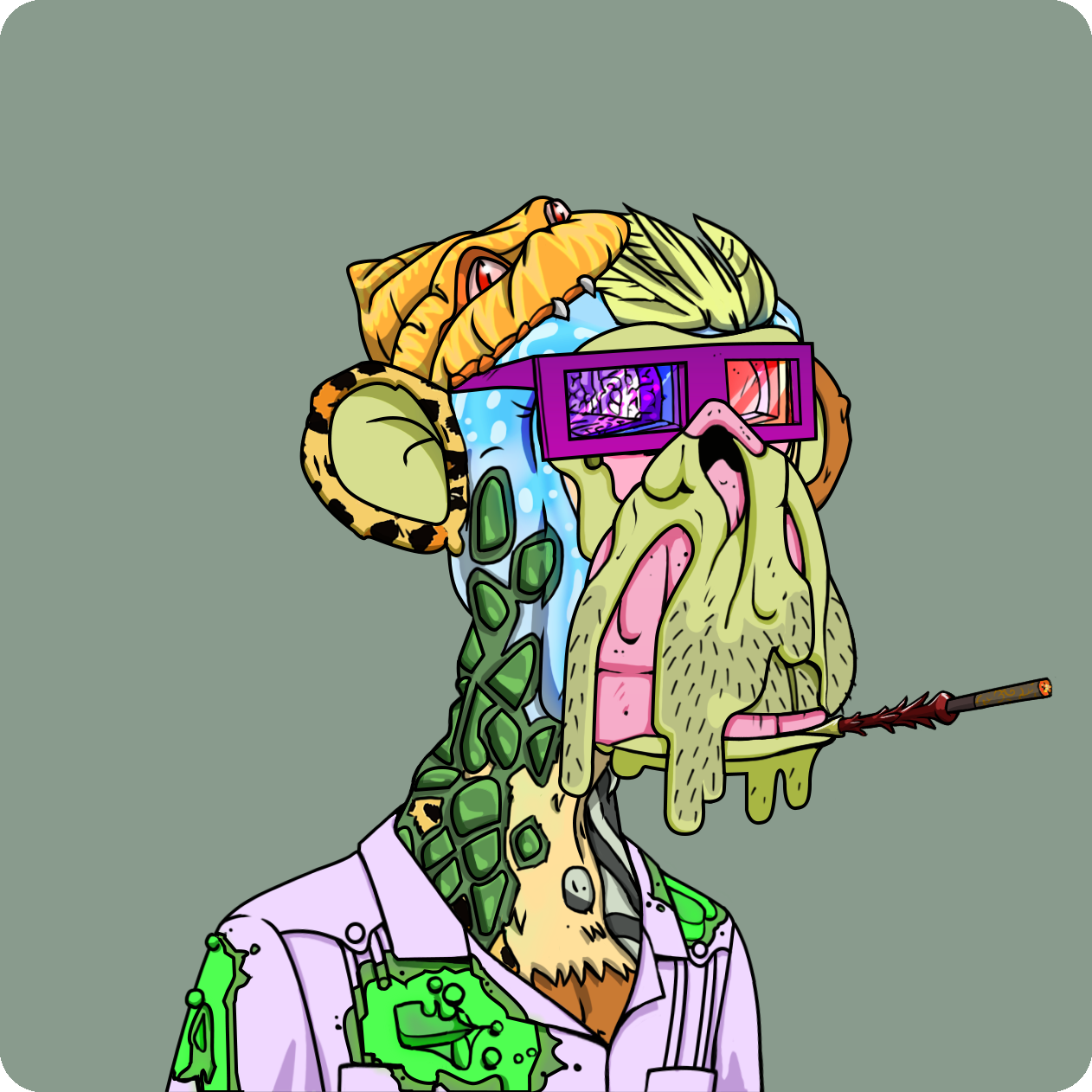 Yuga Labs - Mutant Ape Yacht Club - NFT # 9385