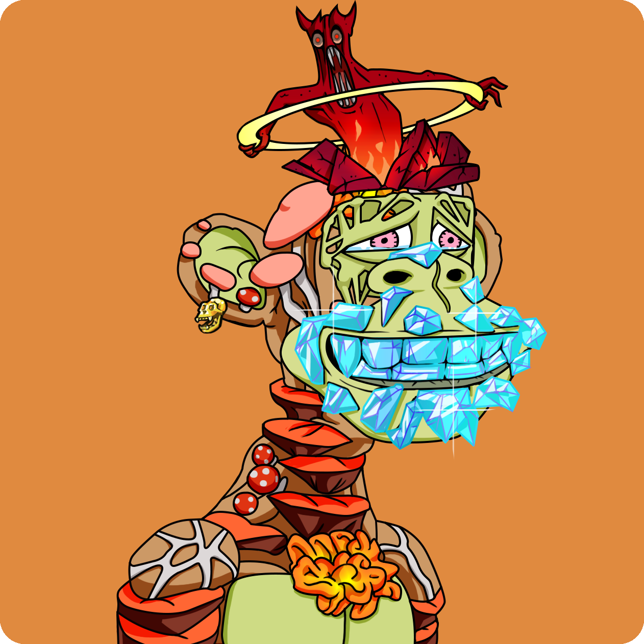 Yuga Labs - Mutant Ape Yacht Club - NFT # 8291