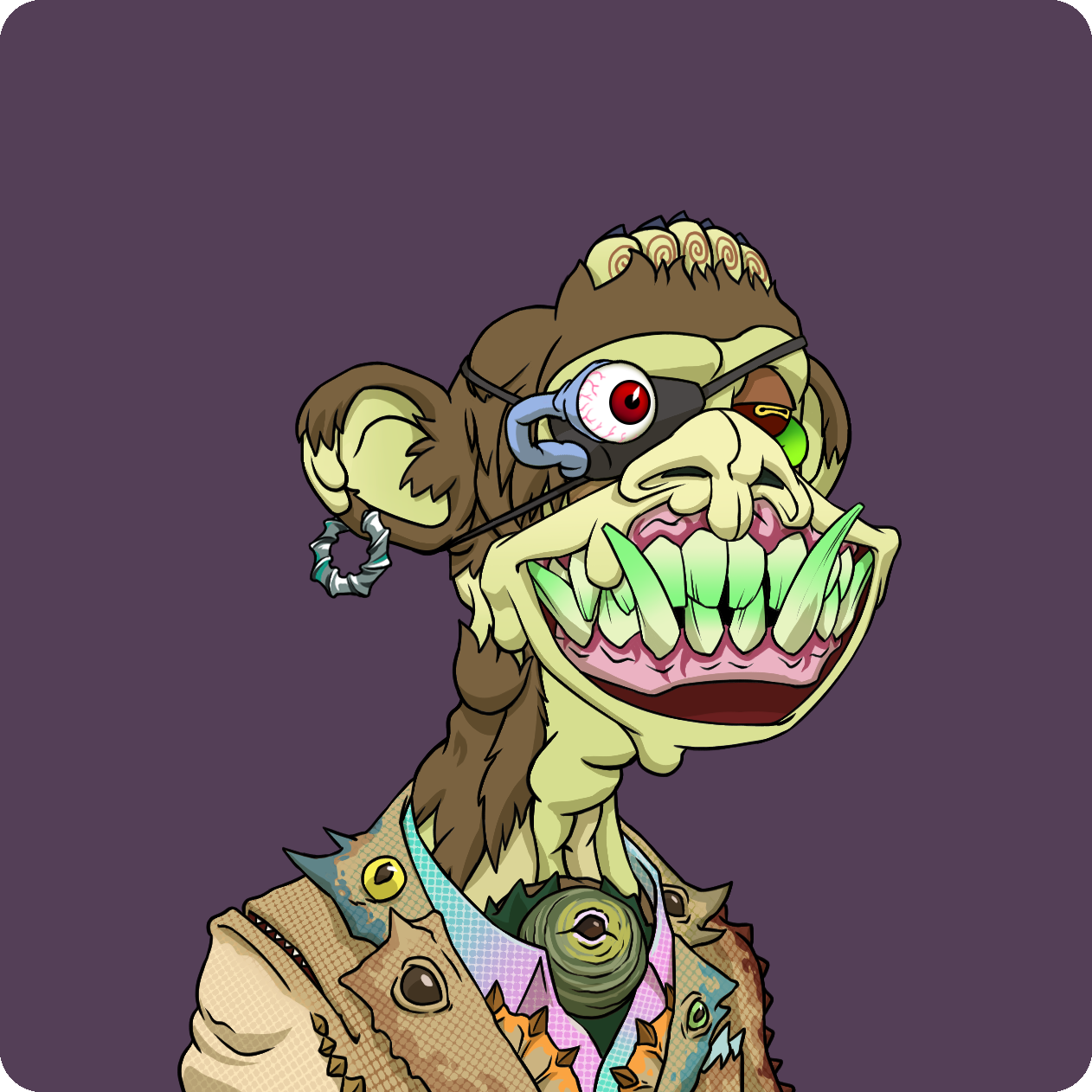 Yuga Labs - Mutant Ape Yacht Club - NFT # 727