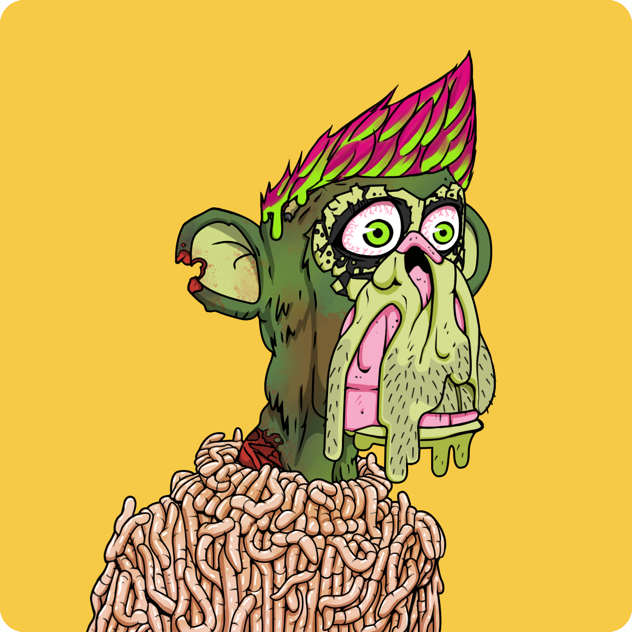 Yuga Labs - Mutant Ape Yacht Club - NFT # 8178