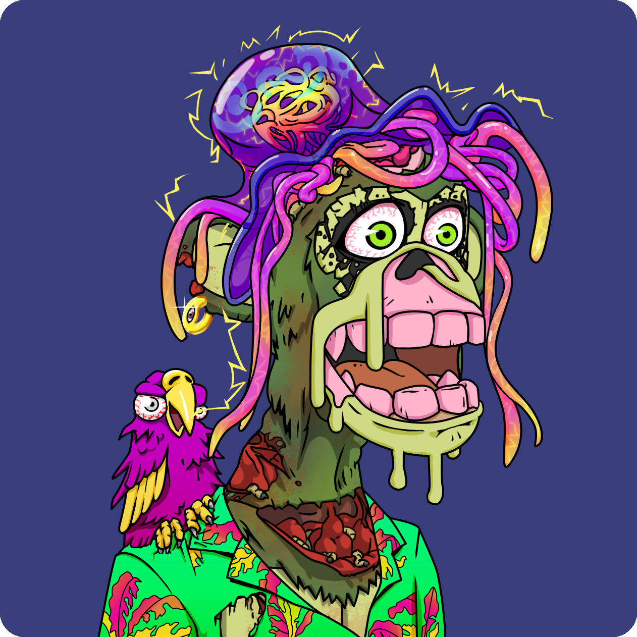 Yuga Labs - Mutant Ape Yacht Club - NFT # 2218