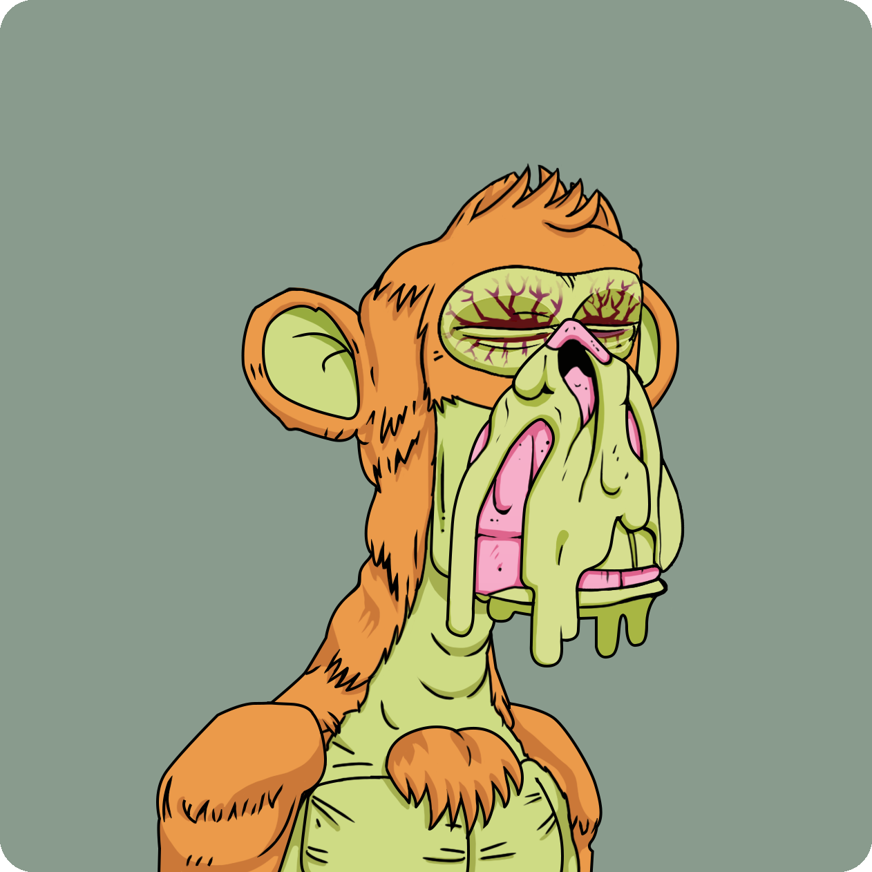 Yuga Labs - Mutant Ape Yacht Club - NFT # 21960