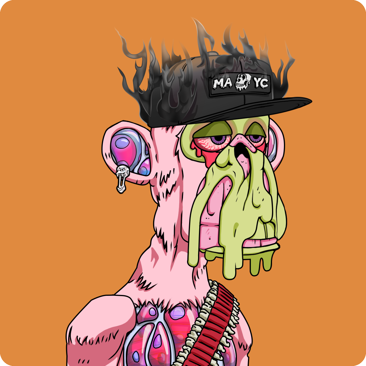 Yuga Labs - Mutant Ape Yacht Club - NFT # 11564