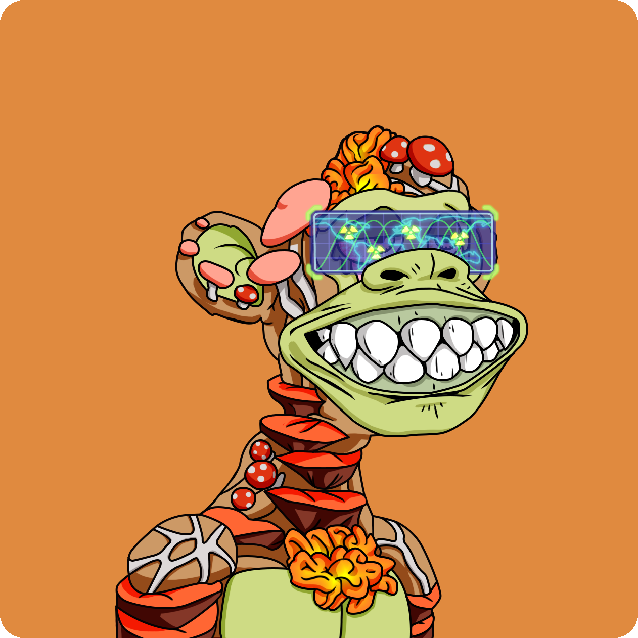 Yuga Labs - Mutant Ape Yacht Club - NFT # 2424