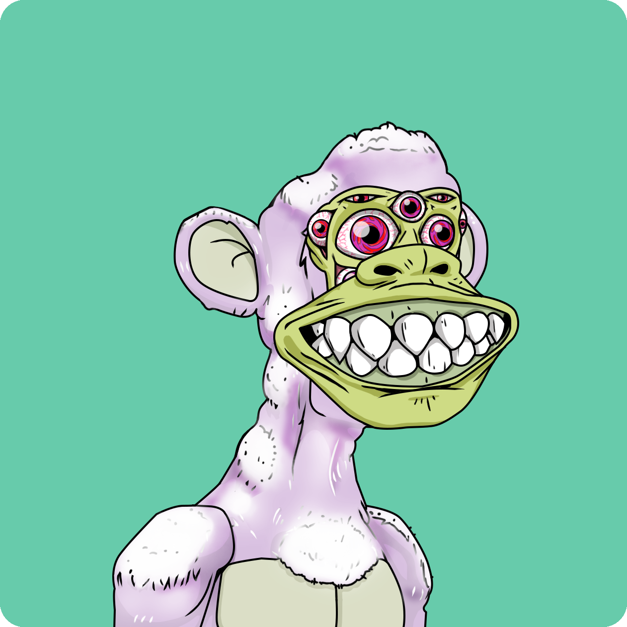 Yuga Labs - Mutant Ape Yacht Club - NFT # 2414