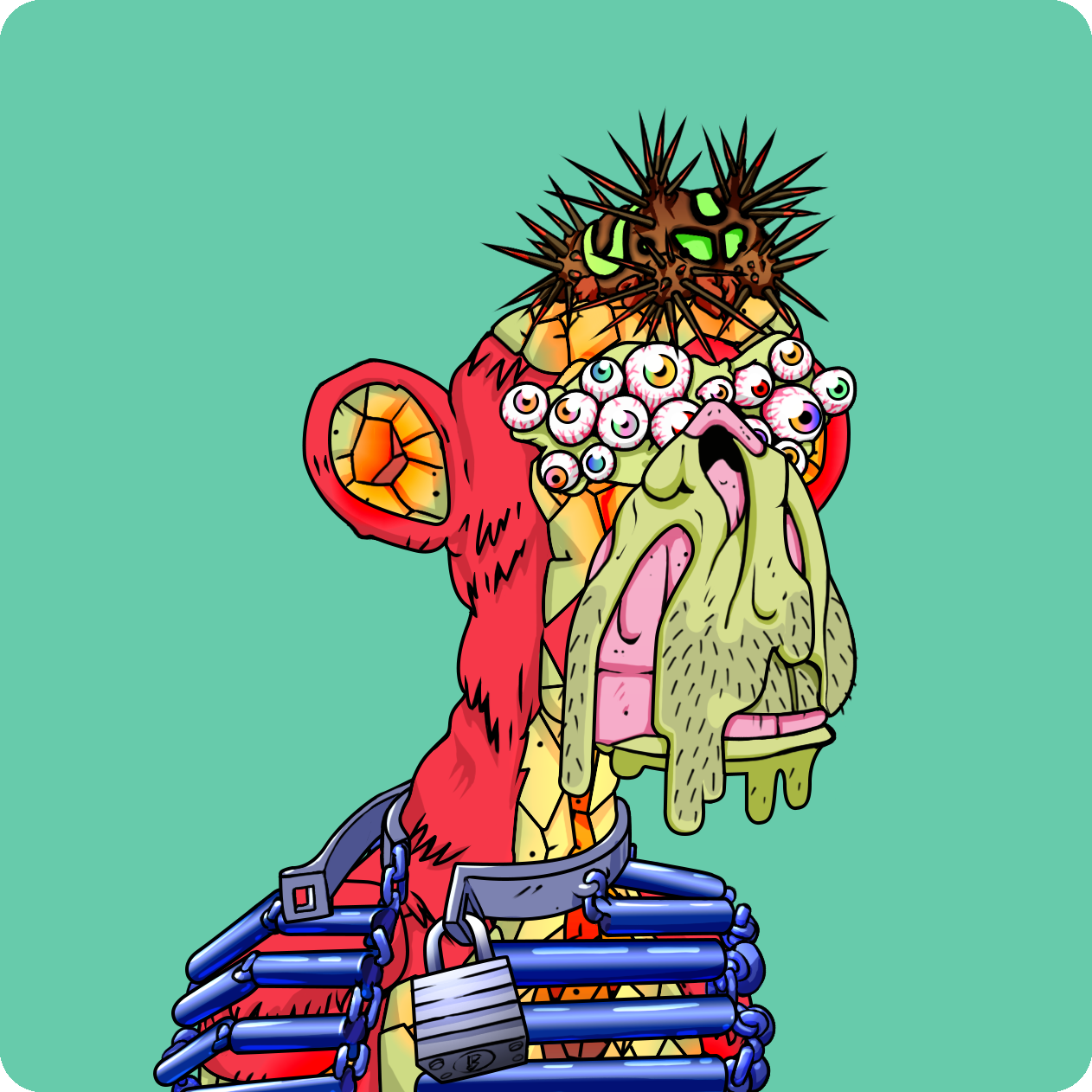 Yuga Labs - Mutant Ape Yacht Club - NFT # 16282