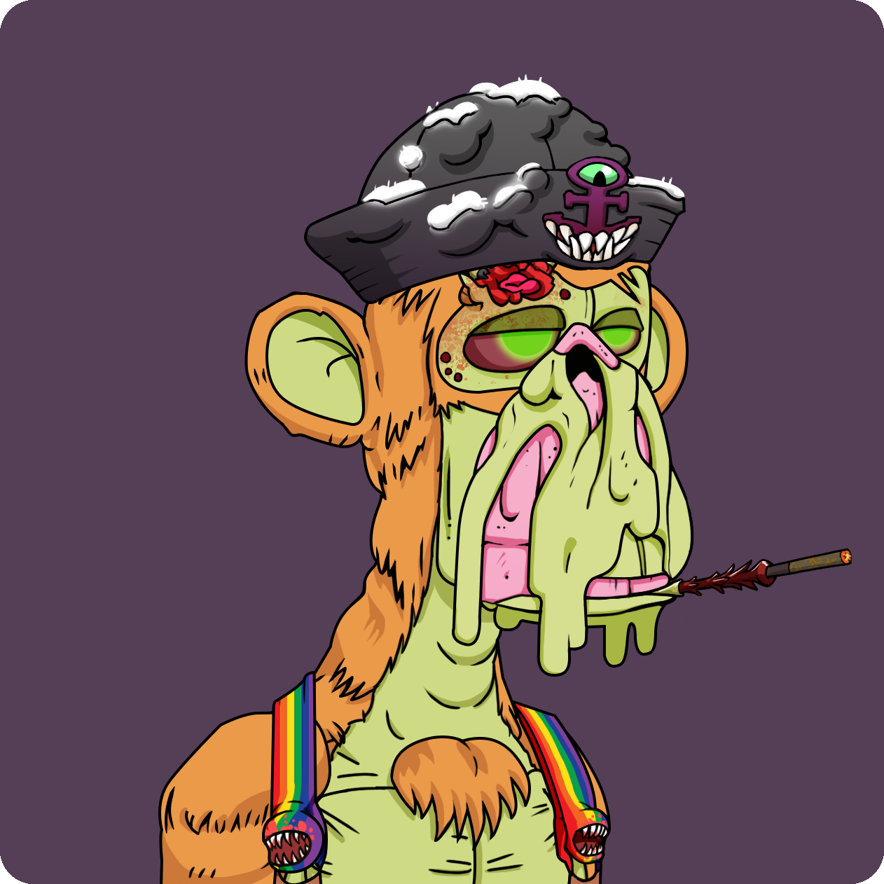 Yuga Labs - Mutant Ape Yacht Club - NFT # 1990