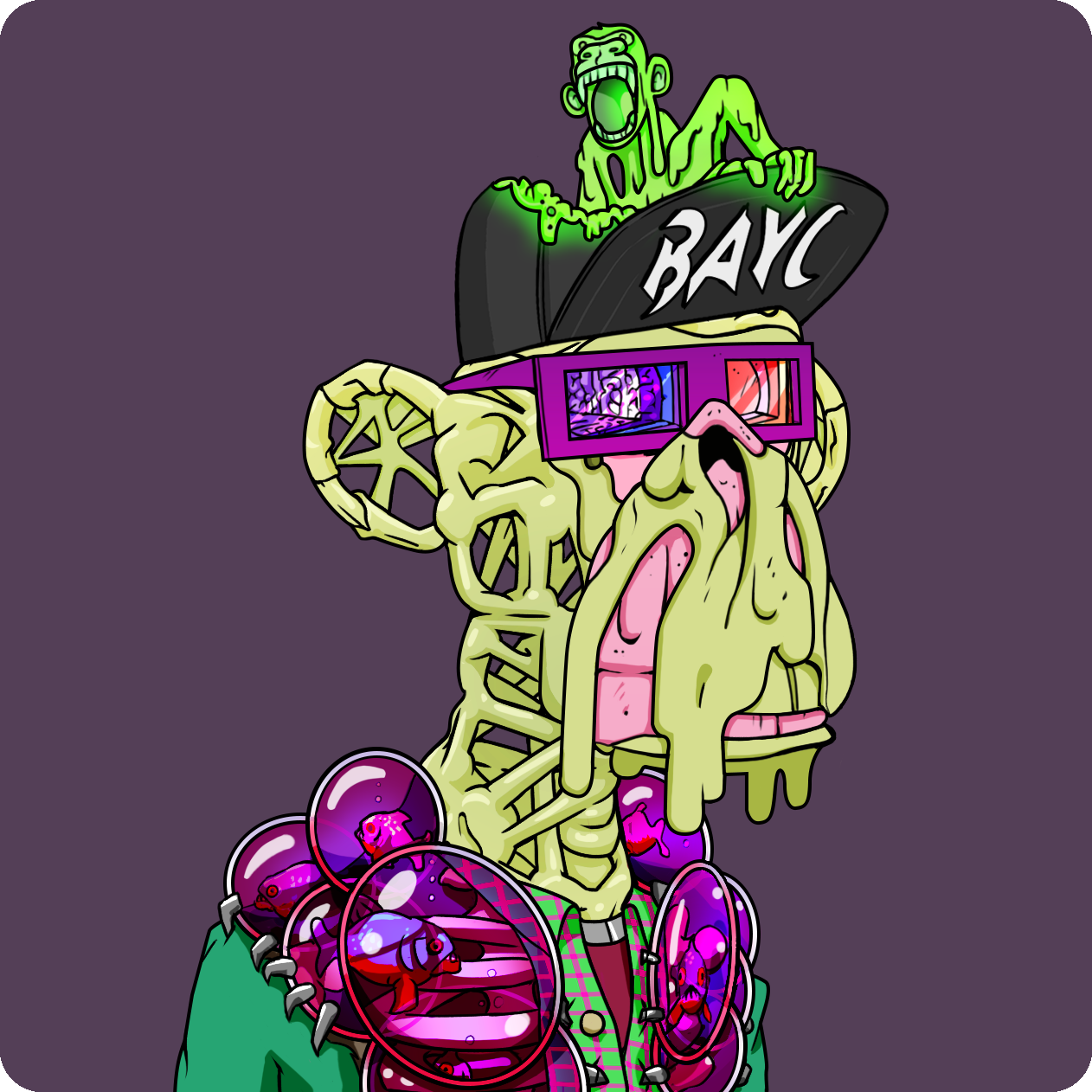 Yuga Labs - Mutant Ape Yacht Club - NFT # 3916