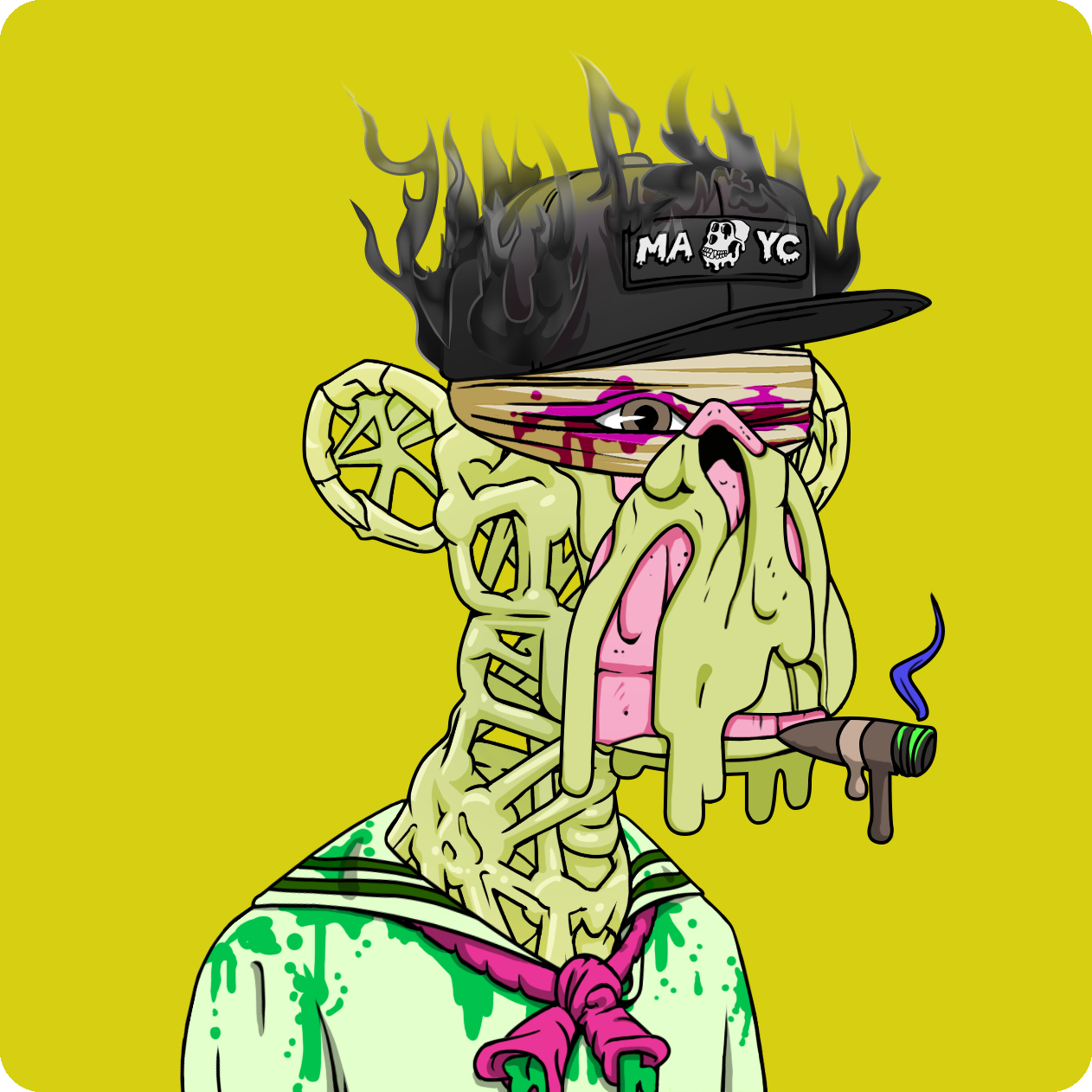 Yuga Labs - Mutant Ape Yacht Club - NFT # 13804