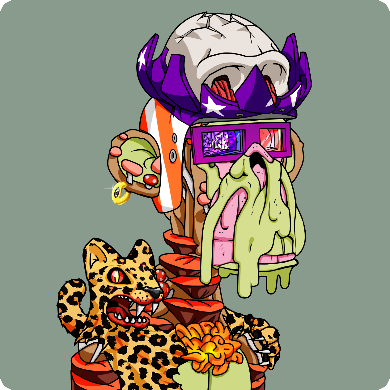 Yuga Labs - Mutant Ape Yacht Club - NFT # 4119