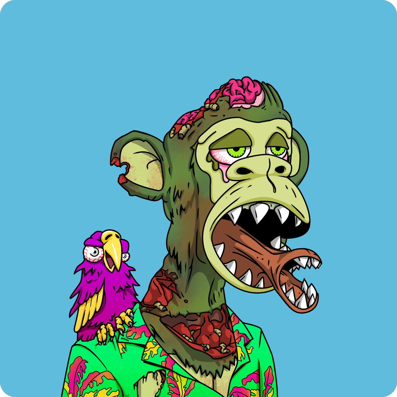 Yuga Labs - Mutant Ape Yacht Club - NFT # 5950