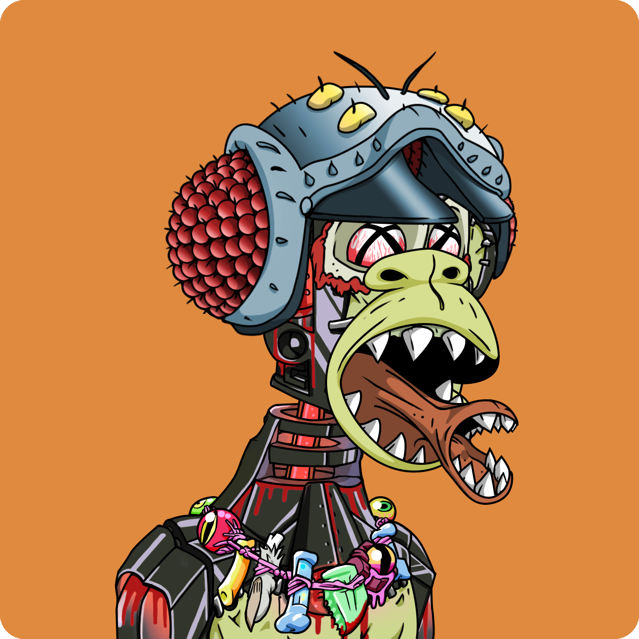 Yuga Labs - Mutant Ape Yacht Club - NFT # 4524